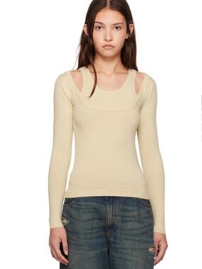 Gimaguas Beige Étoile Sweater